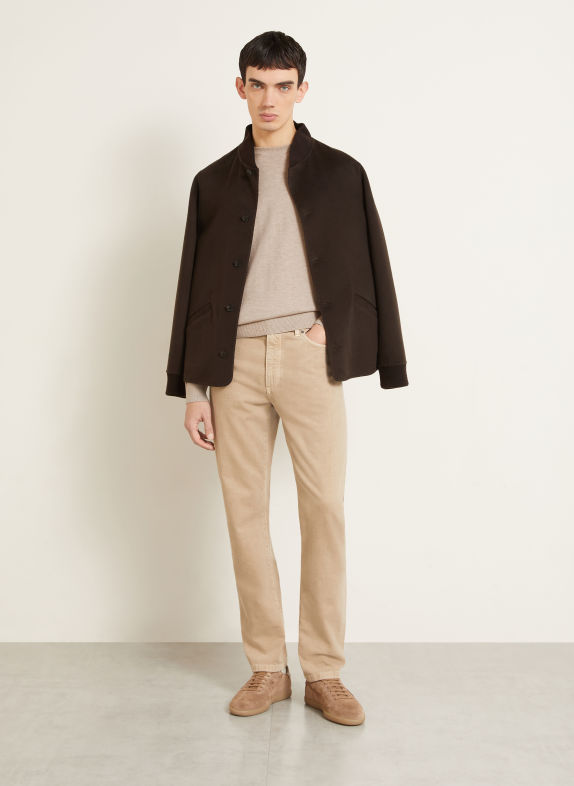 ZEGNA Pull en cachemire BEIGE