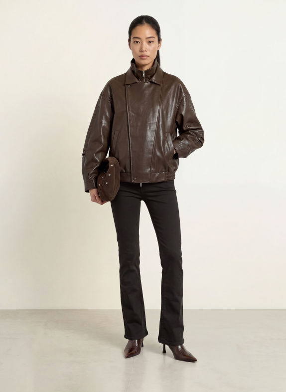 mavi Jeansy straight KENDRA A6494 Double Black STR