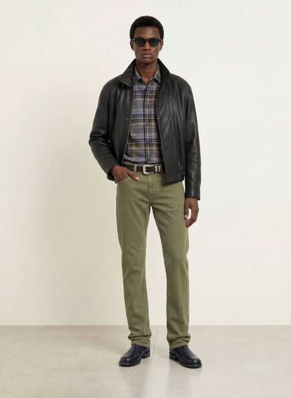 7 for all mankind Jeans THE STRAIGHT 34" Slim Fit SSO Green