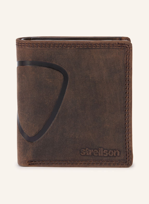 STRELLSON Portefeuille HENDRIX MARRON FONCÉ