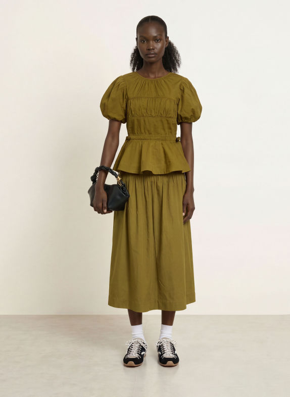 DAMSON MADDER. JOSIE Skirt OLIVE