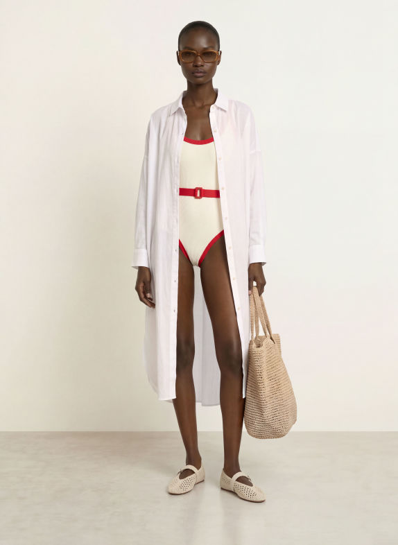 SEAFOLLY Strandjurk WIT