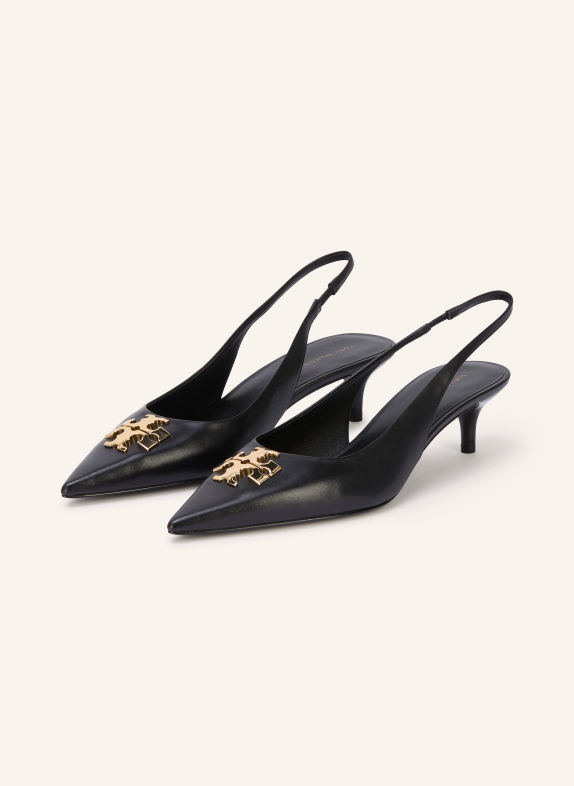 TORY BURCH Slingbacks CHARLIE NOIR / OR