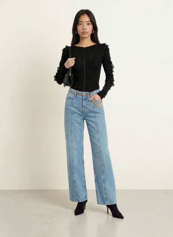 LIU JO Wide-Leg jeans GIGI 79202 Den.Blue lt.new ever