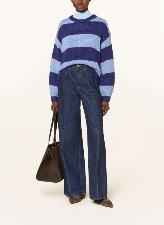 Oui Pullover DUNKELBLAU / HELLBLAU