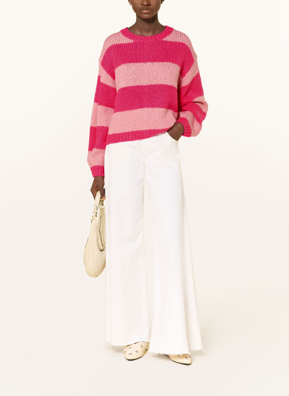 Oui Pullover PINK / ROSÉ