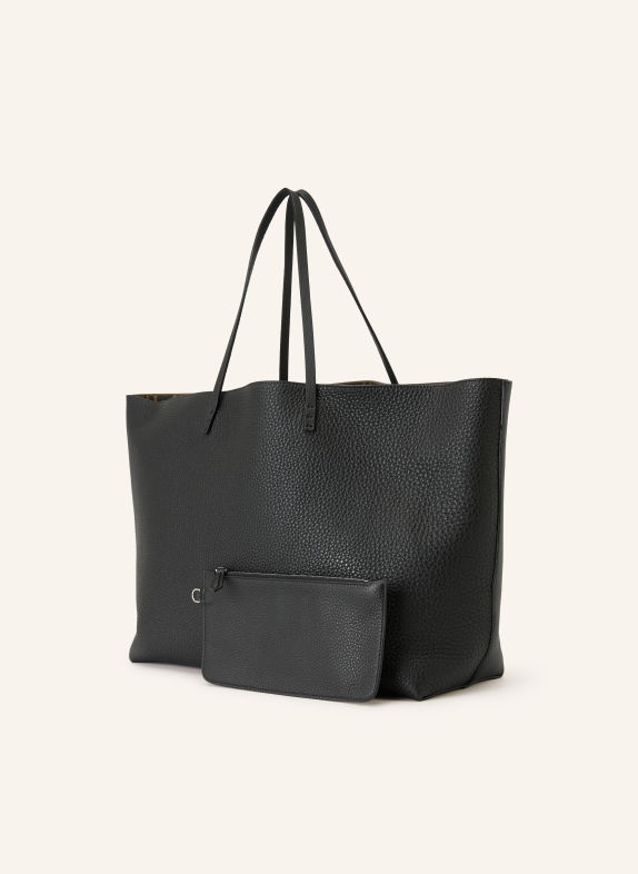 FENDI Shoppers ROLL LARGE met Pouch ZWART / ZILVER