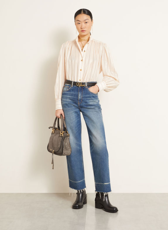 Chloé Kabelka MARCIE 031 Nickel Grey