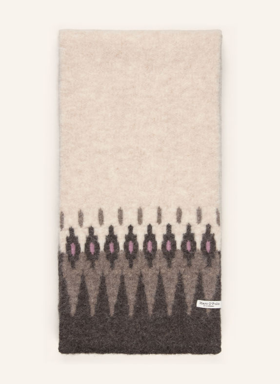 Marc O'Polo Schal BEIGE / GRAU / HELLLILA