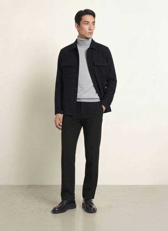 CRUNA Chinos Regular Fit MØRKEBLÅ