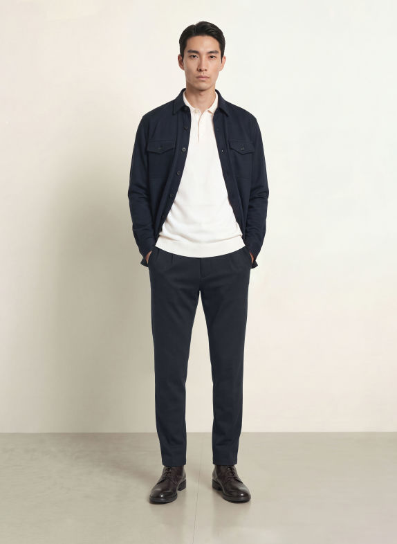 CRUNA Chinos MITTE Extra Slim Fit MØRKEBLÅ
