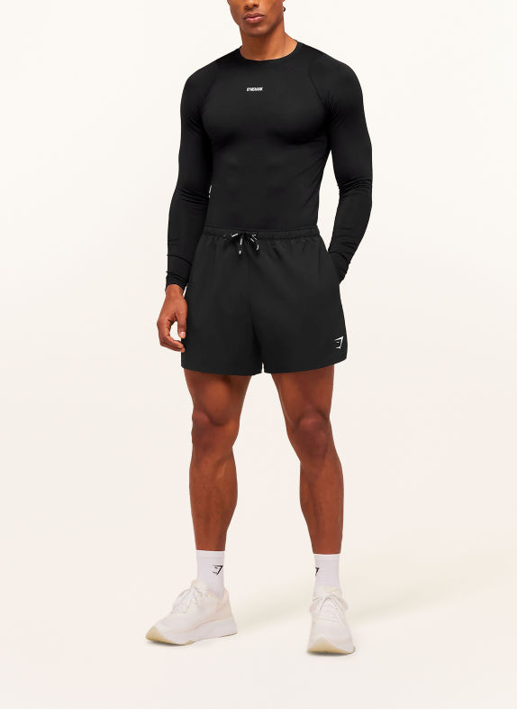 GYMSHARK T-shirt technique TRAIN NOIR