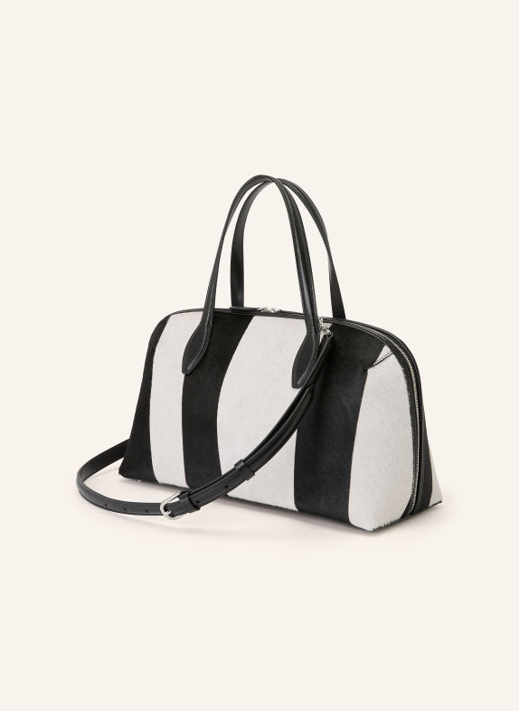 TOTEME MEDIUM Handbag BLACK / WHITE