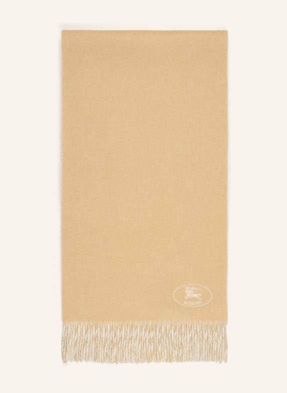 BURBERRY Cashmere-Schal HELLBRAUN / CAMEL