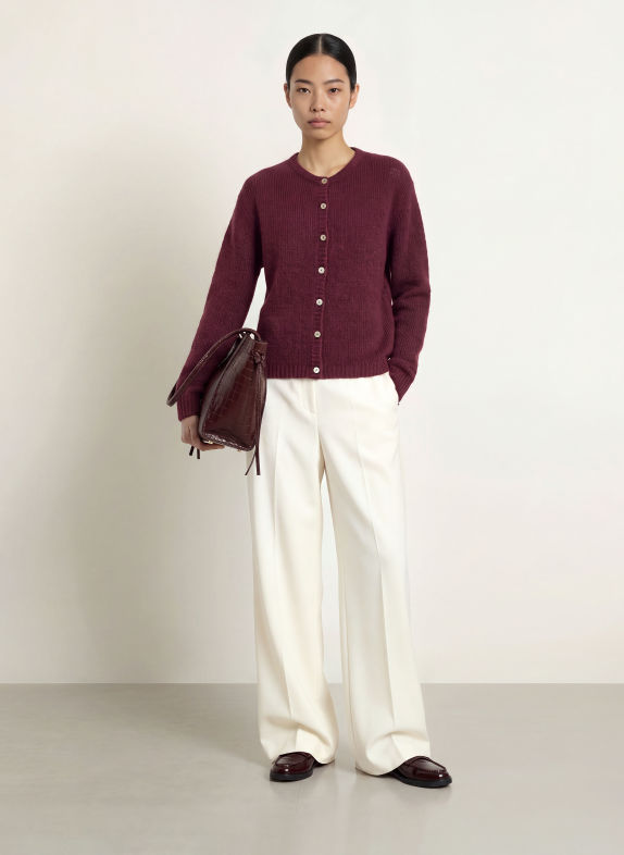 s.Oliver Cardigan MØRKERØD
