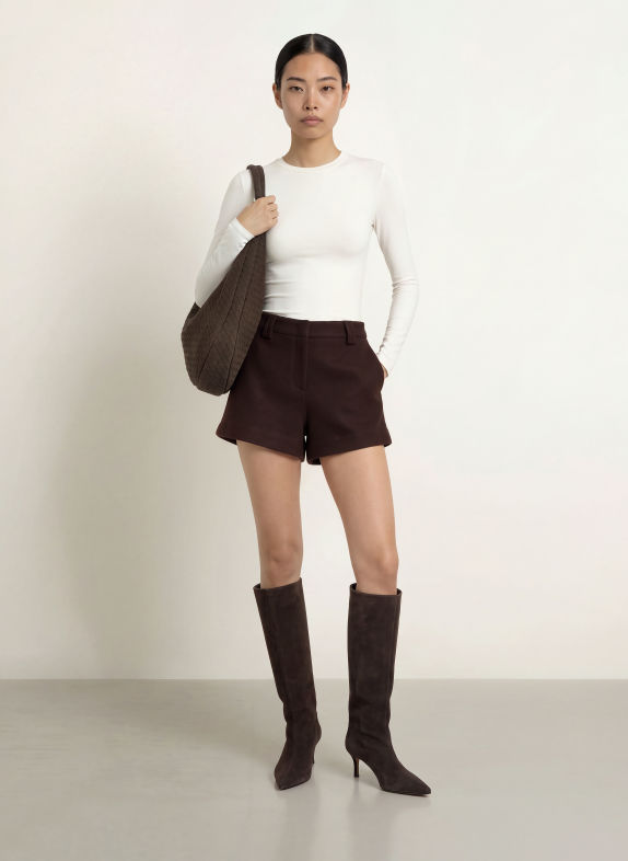 NINETY-9 CORE Long-sleeve shirt CREAM