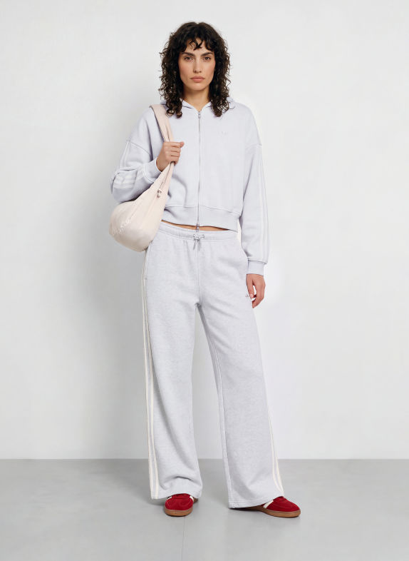 adidas Originals Sweatpants 3 STRIPES HELLGRAU / CREME