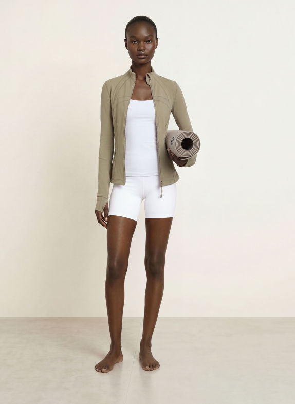 lululemon DEFINE NULU™ yoga jacket KHAKI