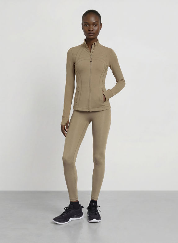 lululemon Leggings WUNDER TRAIN NO LINE HR TIGHT 25IN KHAKI