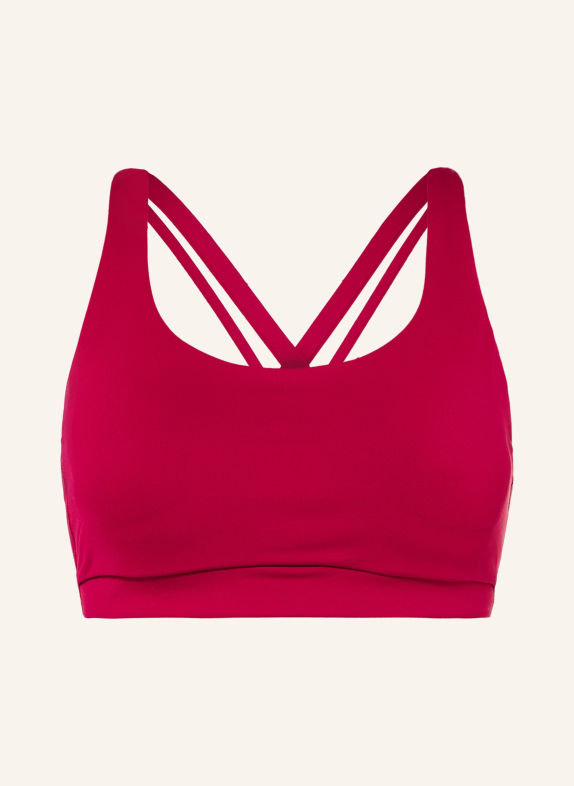 lululemon Sportbeha ENERGY DONKERROOD