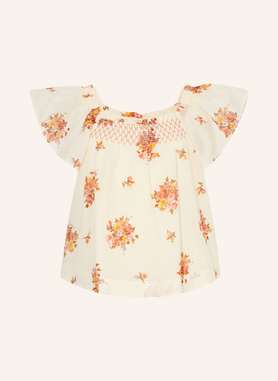 ZIMMERMANN Blouseshirt FAIRLIGHT LICHTGEEL / VIEUX ROSE