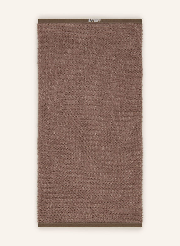 SATISFY Multifunktionstuch FUZZFLEECE AD BRAUN