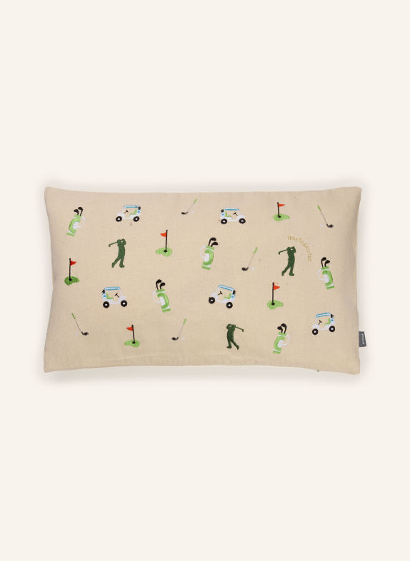 PAD SUMMER SPIRIT Decorative cushion cover BEIGE / LIGHT RED / LIGHT GREEN