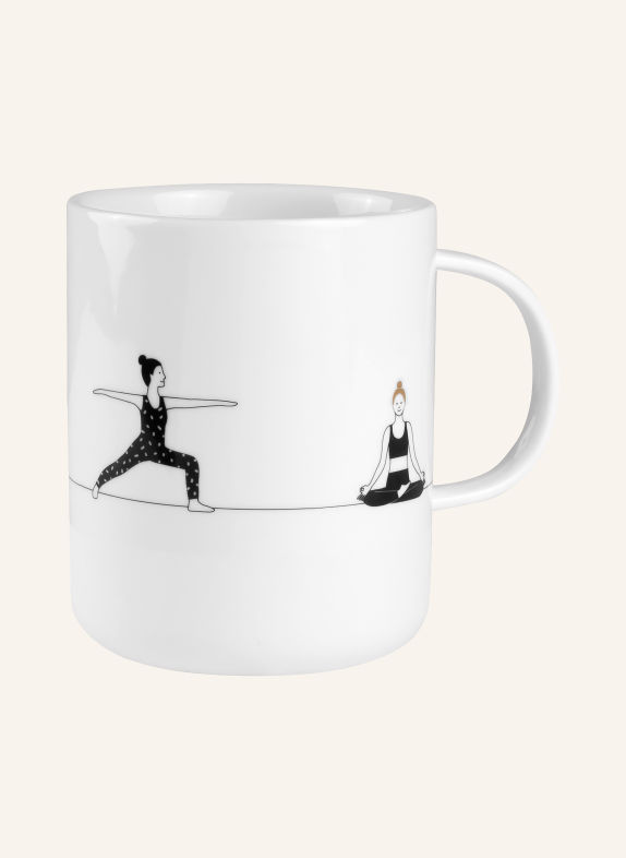 RÄDER YOGA Mugs WHITE / CAMEL / BLACK