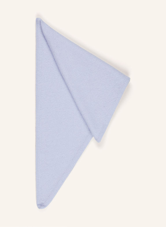 darling harbour Foulard triangulaire en cachemire SKY BLUE
