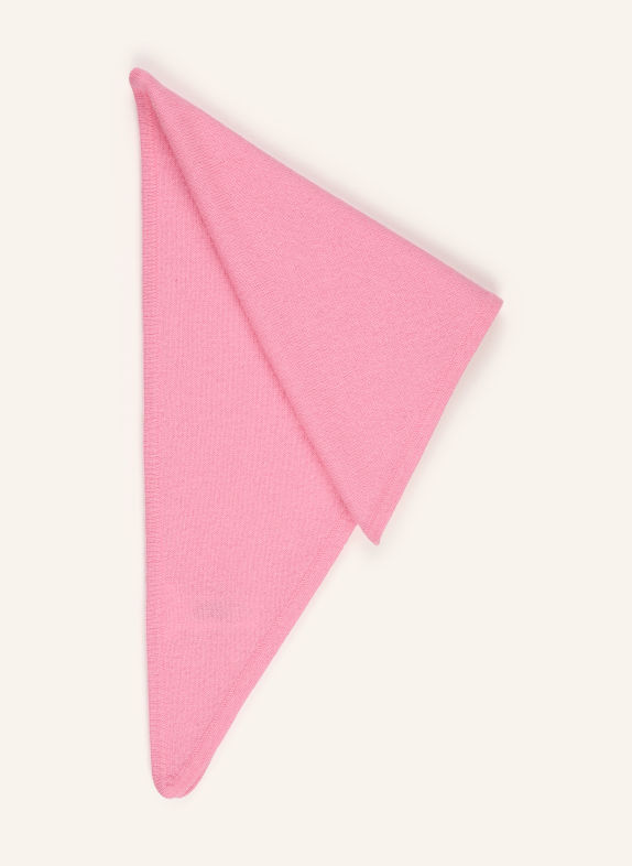 darling harbour Foulard triangulaire en cachemire CANDY PINK
