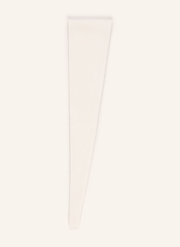 darling harbour SOPHIE triangular scarf with cashmere CREME