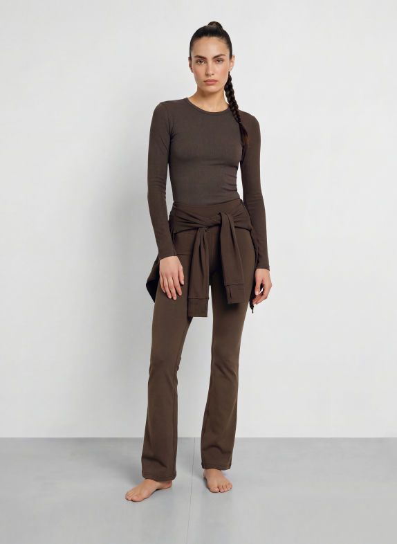 lululemon GROOVE NO LINE Leggings DARK BROWN