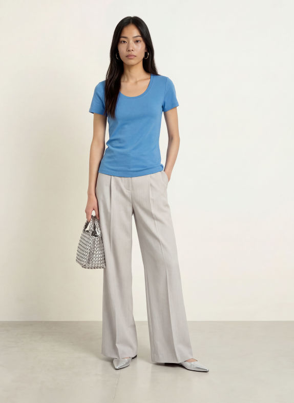 darling harbour T-Shirt CORNFLOWER BLUE