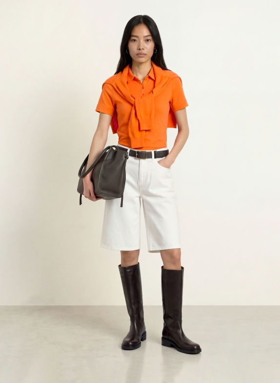 darling harbour Jersey-Poloshirt ORANGE