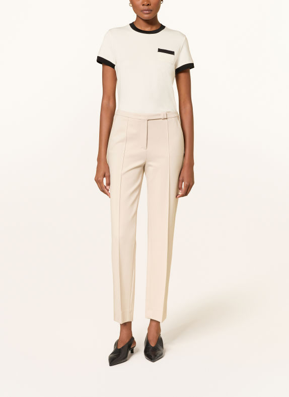 DOROTHEE SCHUMACHER T-Shirt ALL TIME FAVORITES ECRU / SCHWARZ