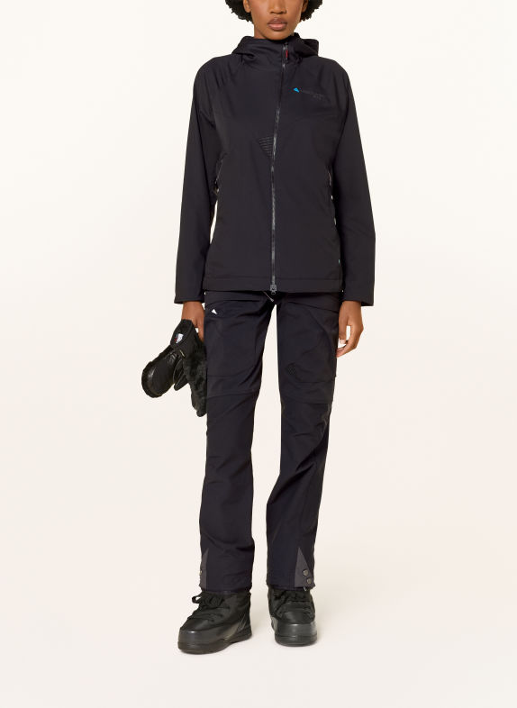 Klättermusen Veste technique DRIFA HOOD NOIR