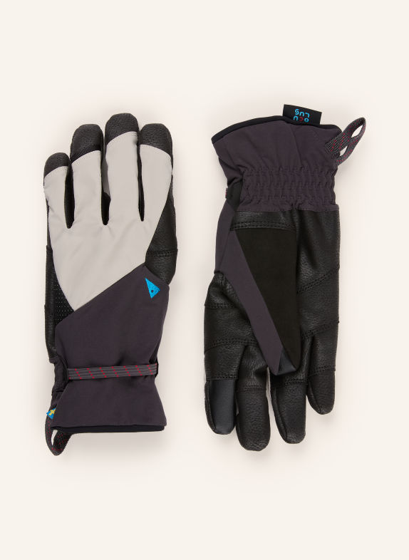 Klättermusen Skihandschuhe FJALAR SCHWARZ / HELLGRAU