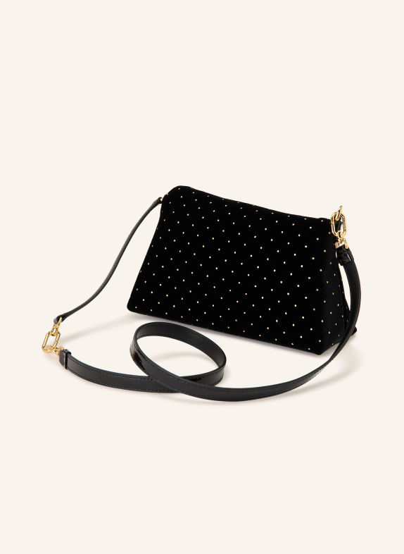 FURLA SFERA SOFT MINI Crossbody Bag BLACK / GOLD