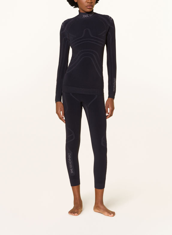 X-BIONIC HEATLOOP Functional underwear shirt BLACK / CREAM