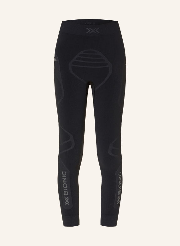 X-BIONIC HEATLOOP functional underwear pants with shorter leg length BLACK