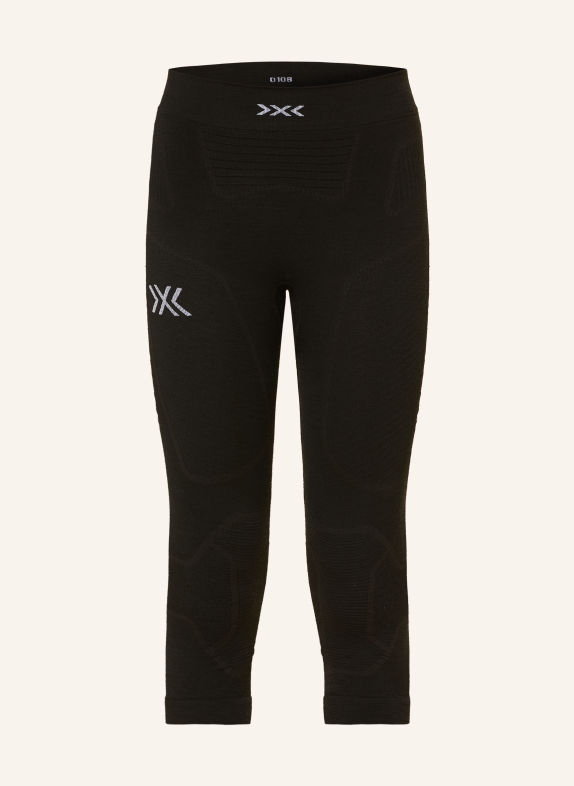 X-BIONIC SYMBIO MERINO functional underwear pants with cropped legs BLACK