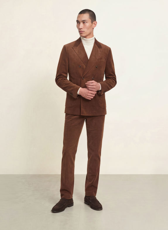 PAUL Corduroyjasje, slim fit 850 chocolate