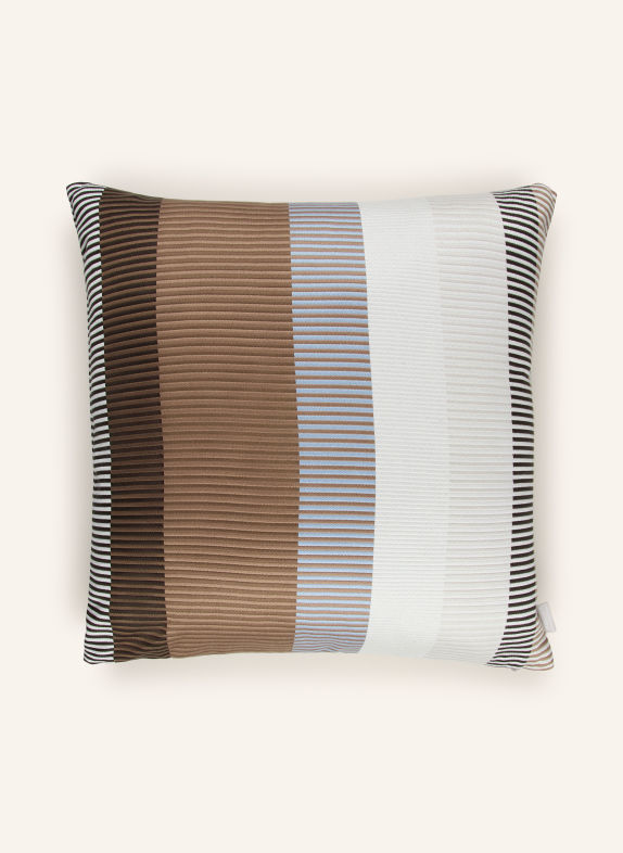 ROHLEDER Coussin décoratif BIG STRIPE TAUPE / CRÈME / BLEU GRIS