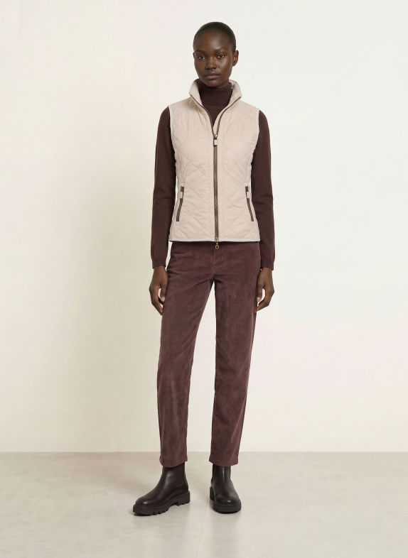 FRAUENSCHUH Gilet matelassé TRACY BEIGE