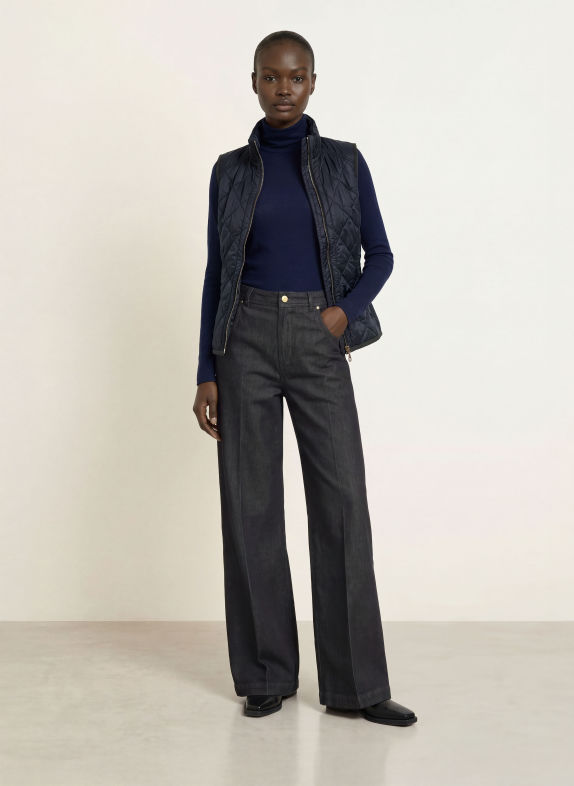 FRAUENSCHUH Gilet matelassé TRACY BLEU FONCÉ