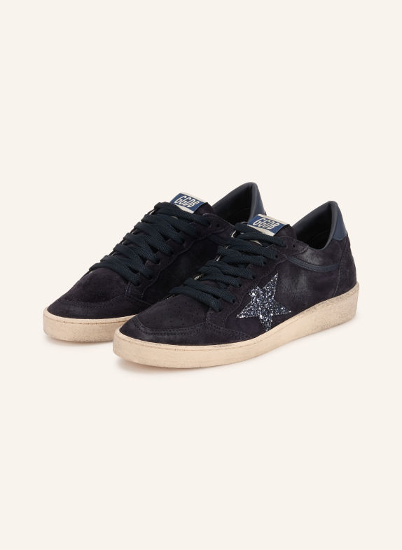 GOLDEN GOOSE Sneakersy BALL STAR TMAVĚ MODRÁ