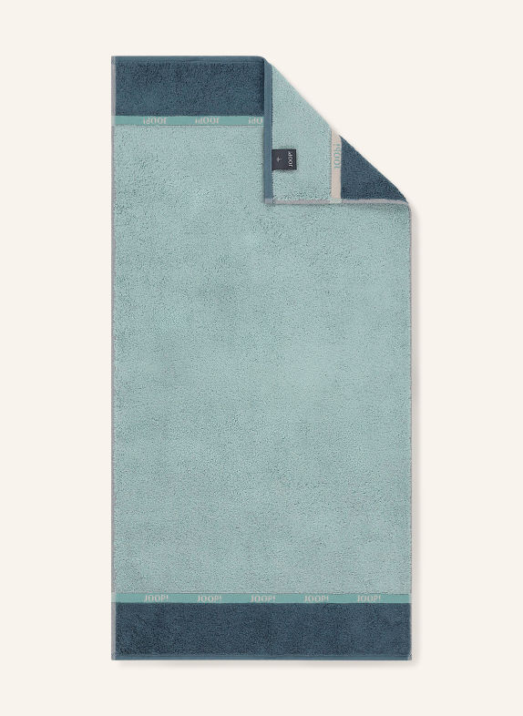 JOOP! Handdoek JOOP! LINES PETROL / TURQUOISE