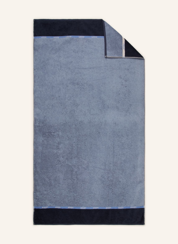 JOOP! Duschtuch JOOP! LINES DUNKELBLAU / BLAUGRAU / BLAU