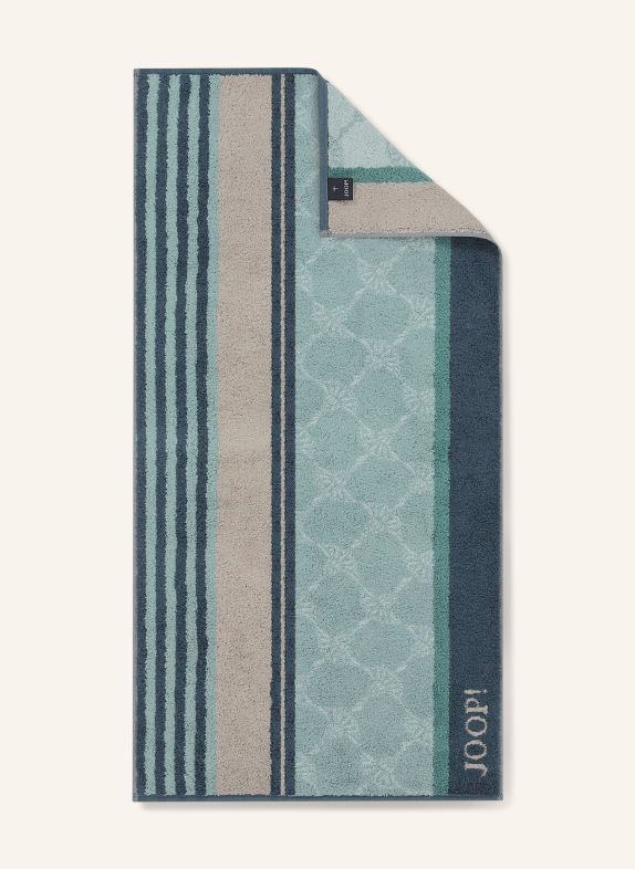 JOOP! JOOP! LINES Hand towel TEAL / TURQUOISE