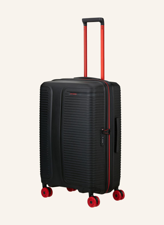 Samsonite Trolley SPINNER PRODIVER SCHWARZ / ROT